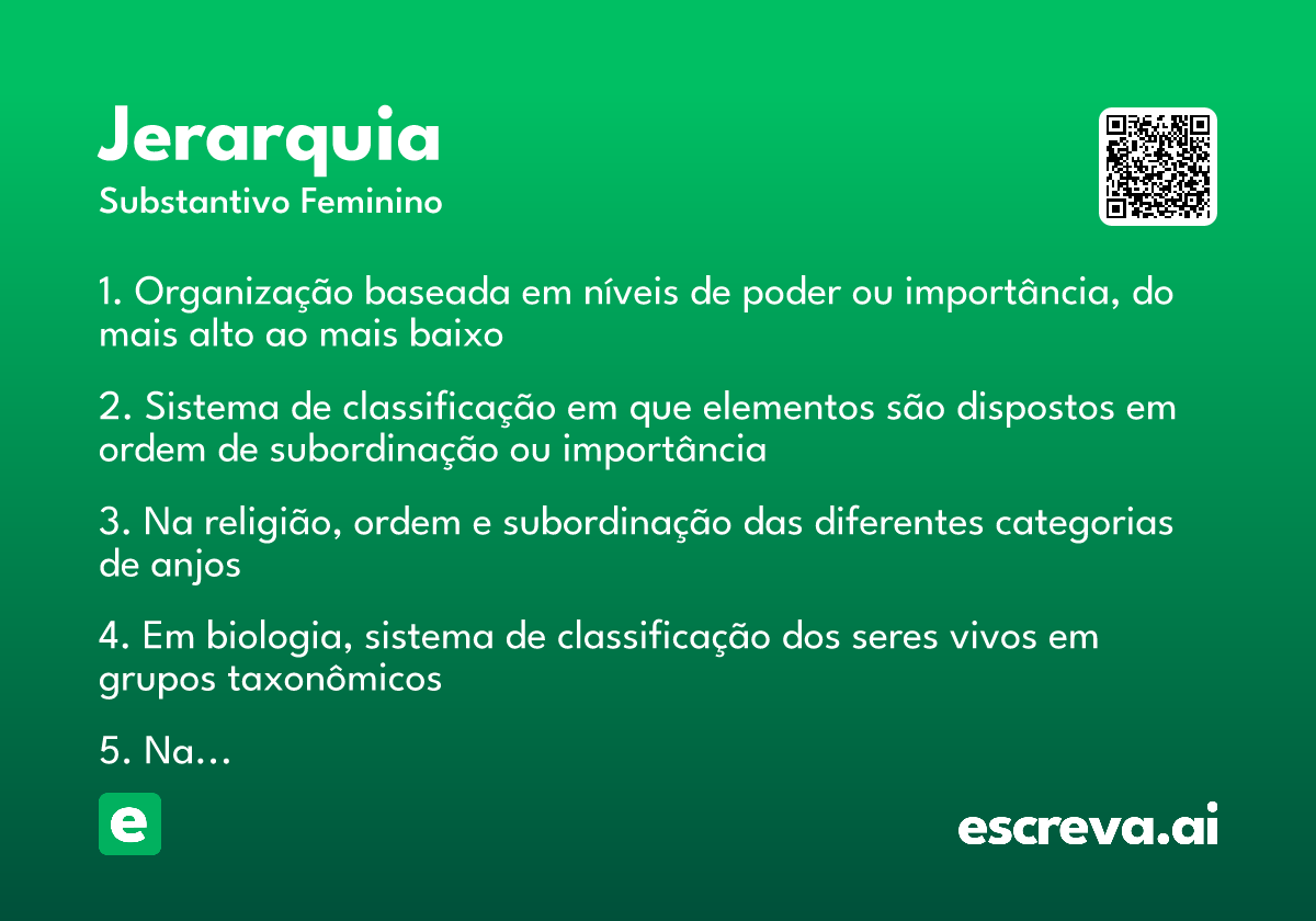 jerarquia