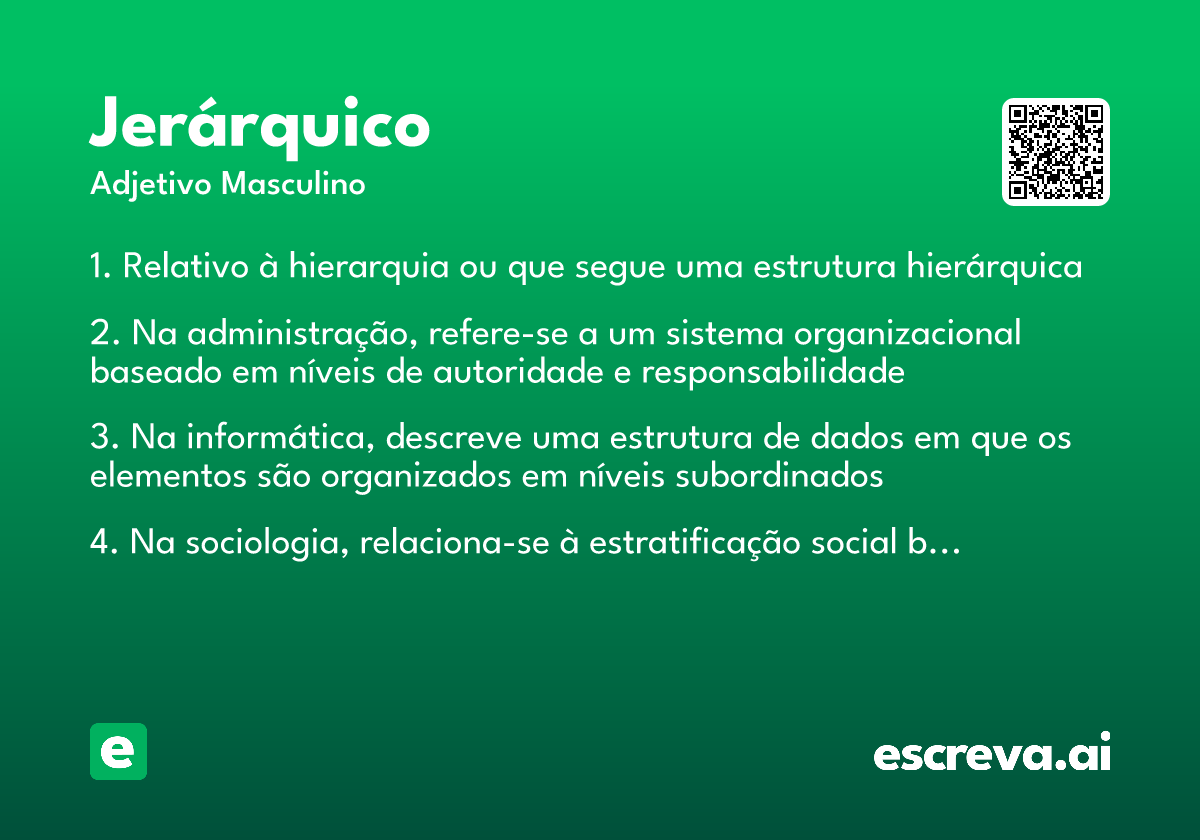 jerárquico