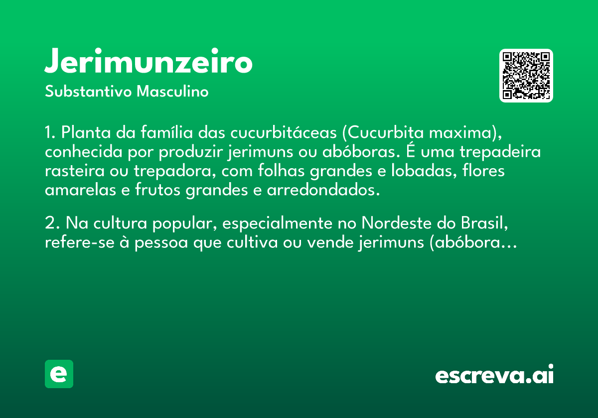 jerimunzeiro