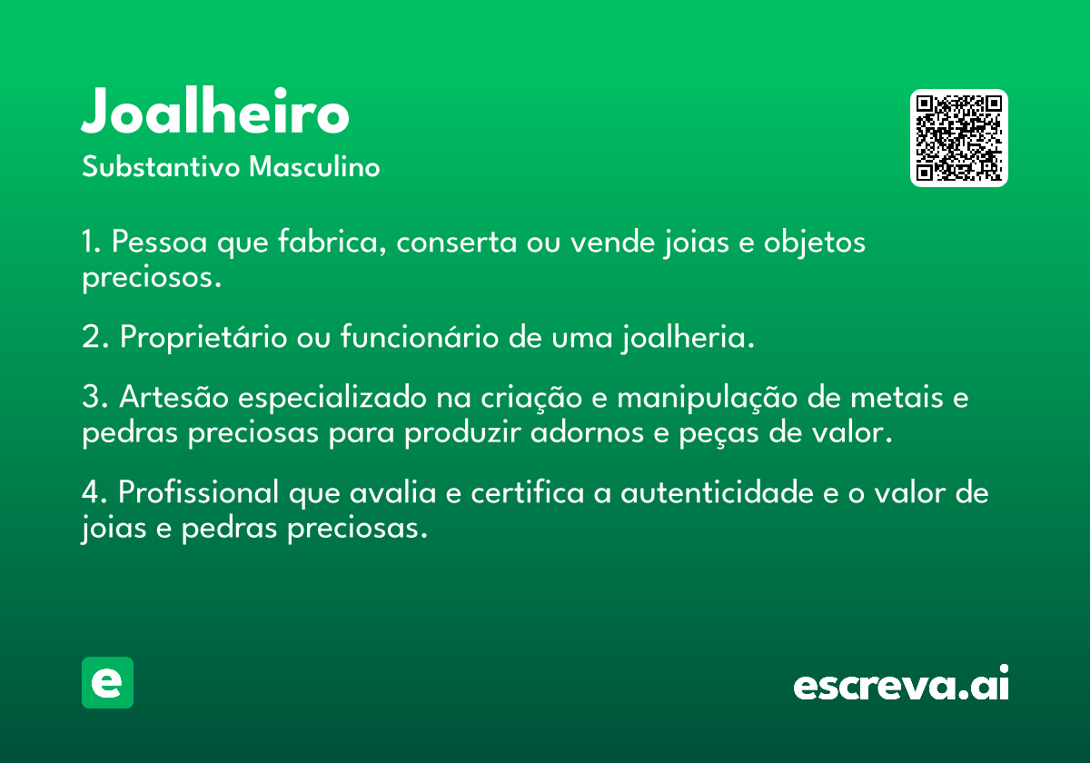 joalheiro