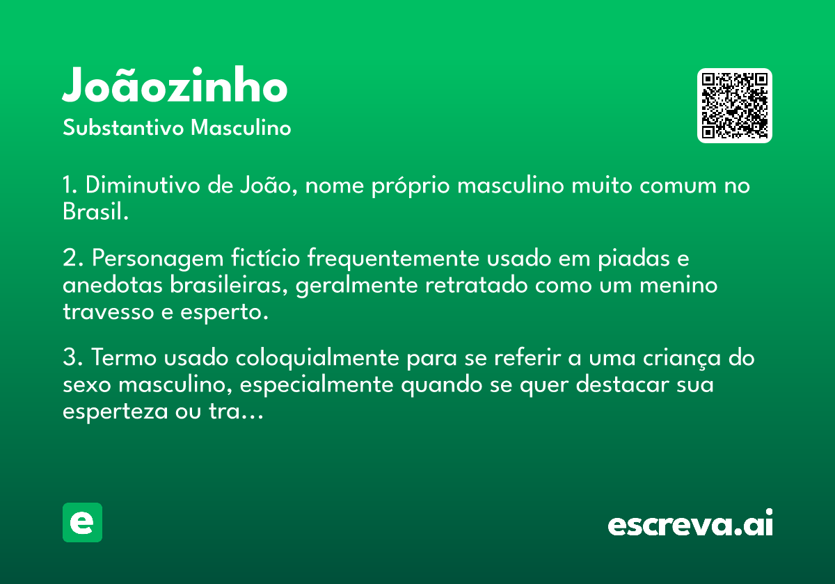 joãozinho