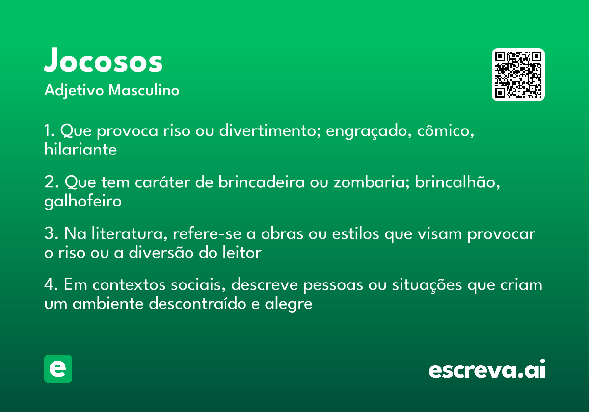 jocosos