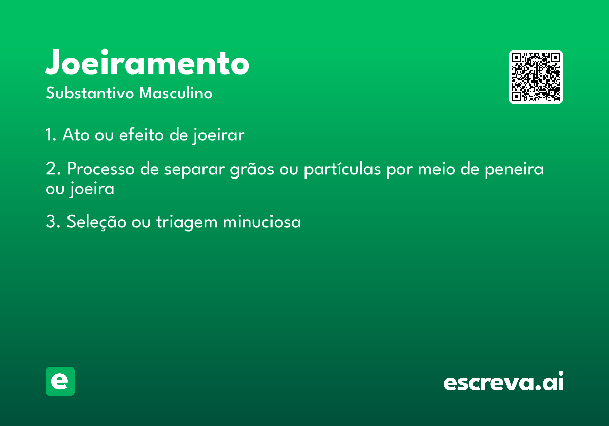 joeiramento