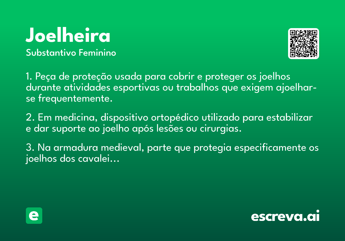 joelheira