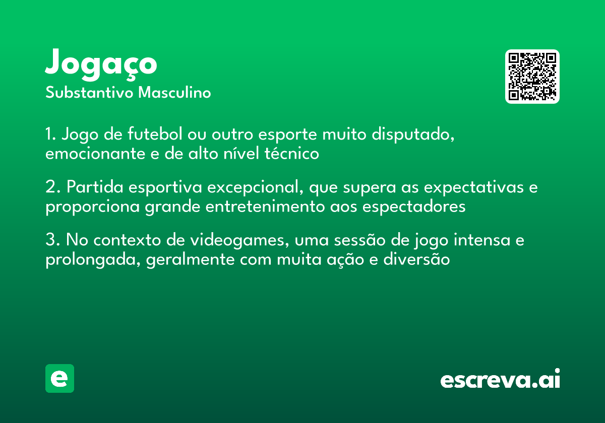 jogaço