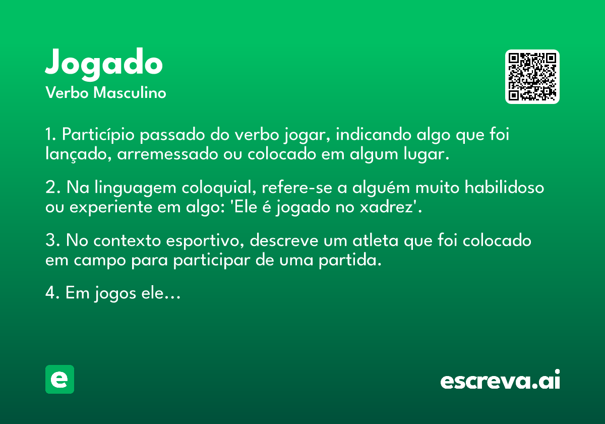 jogado