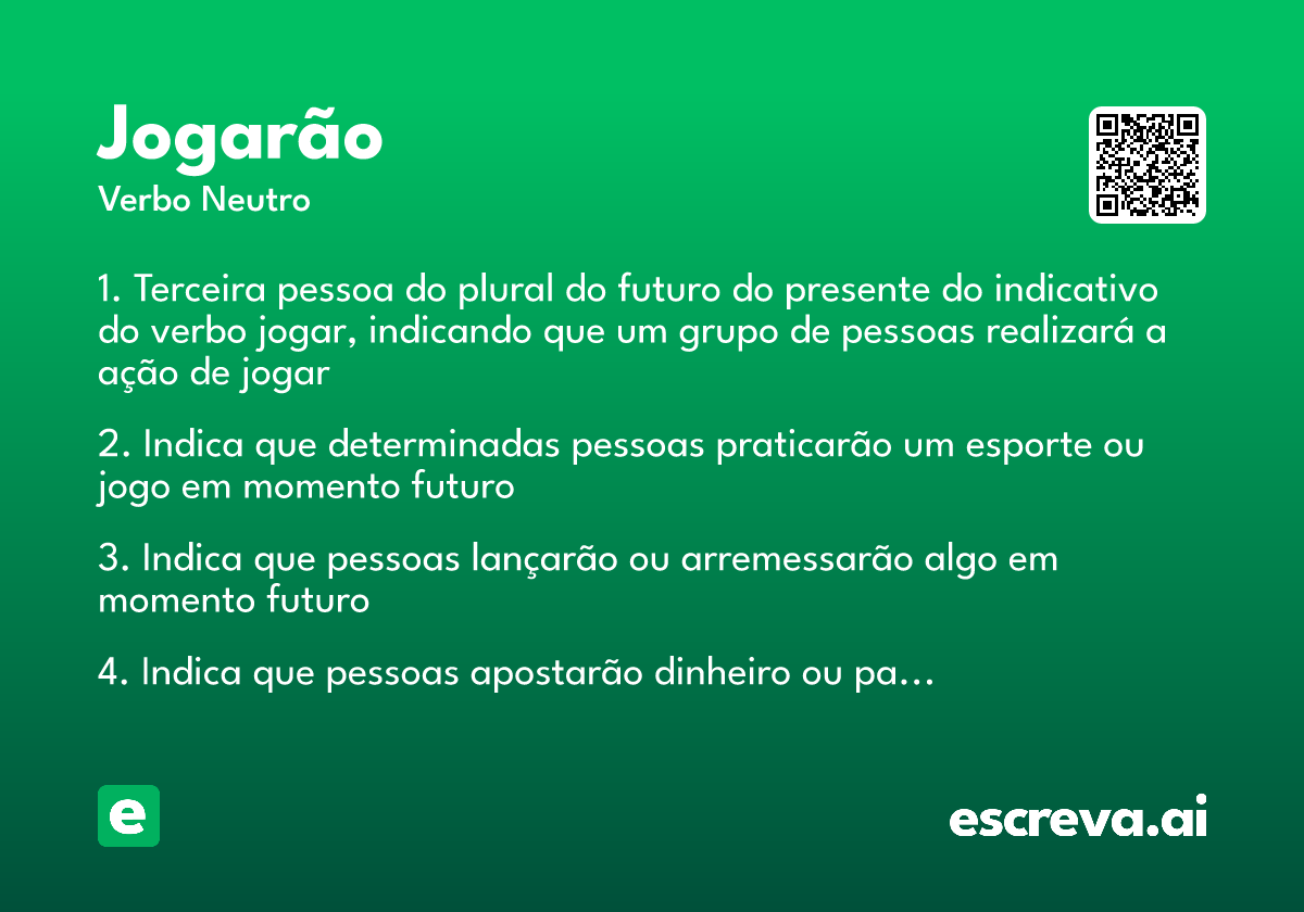 jogarão