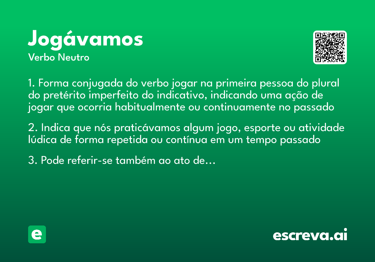 jogávamos