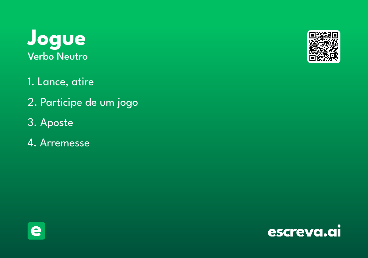 jogue