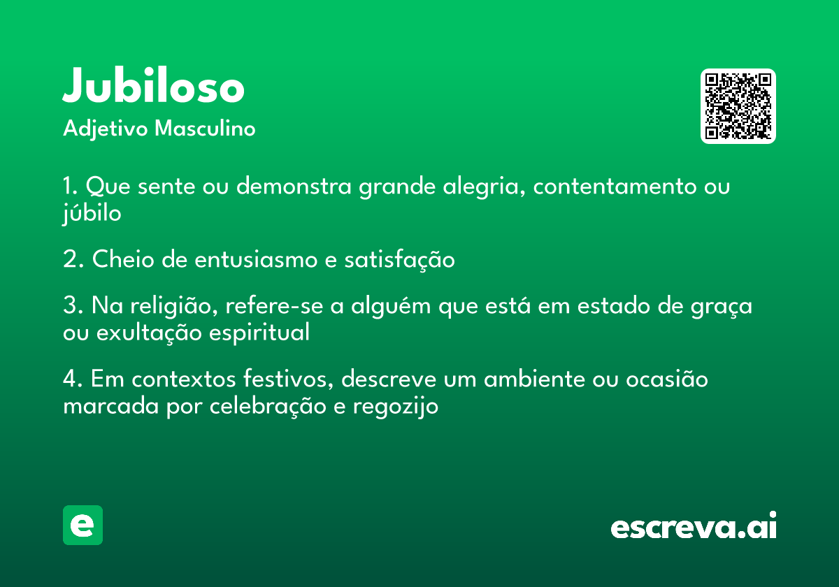 jubiloso
