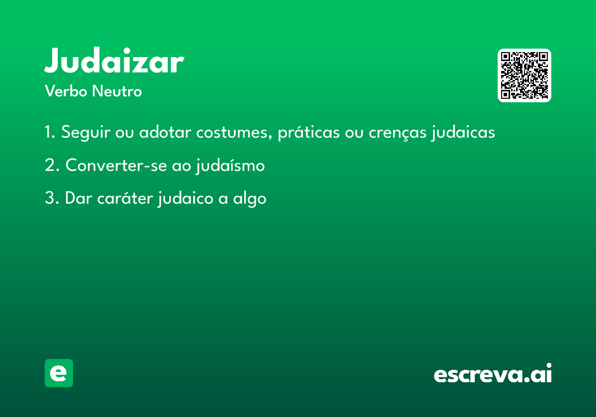 judaizar