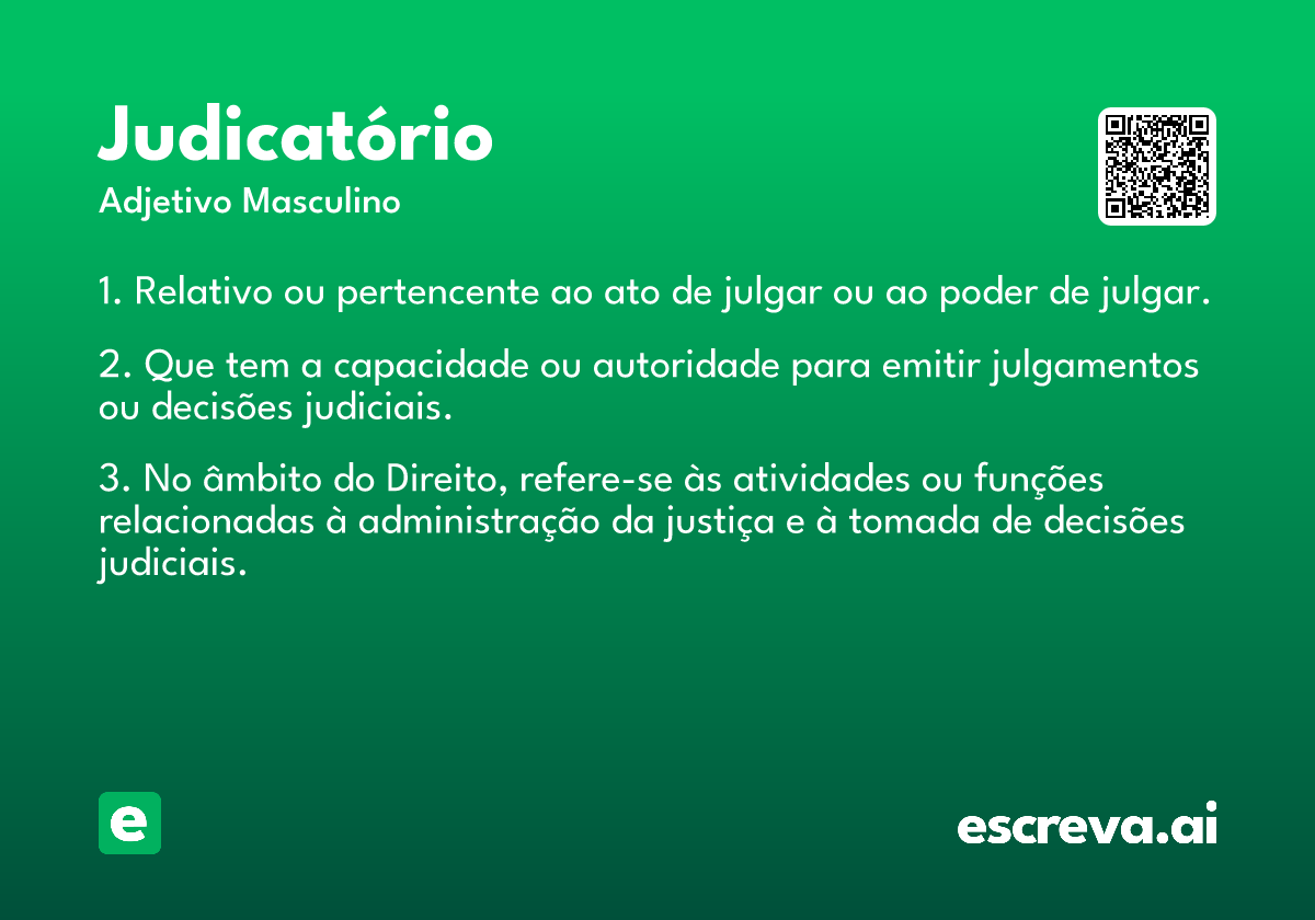 judicatório