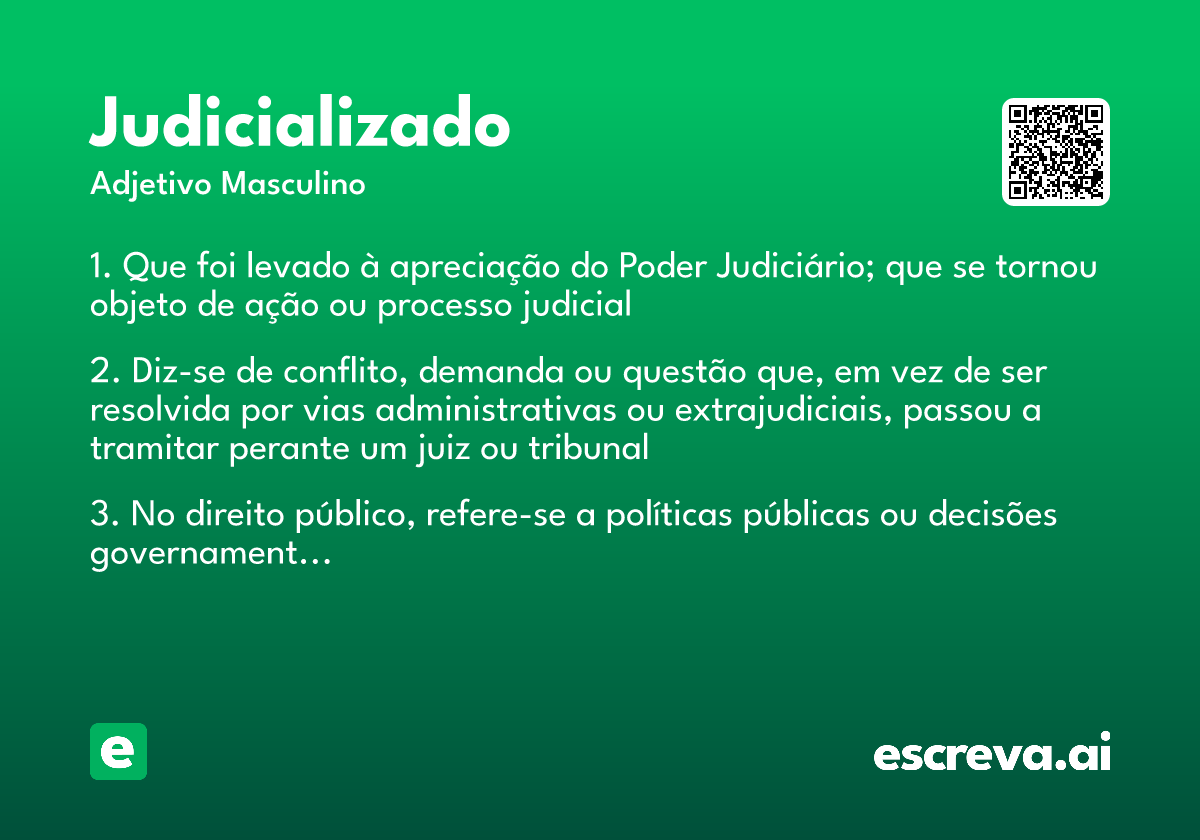 judicializado