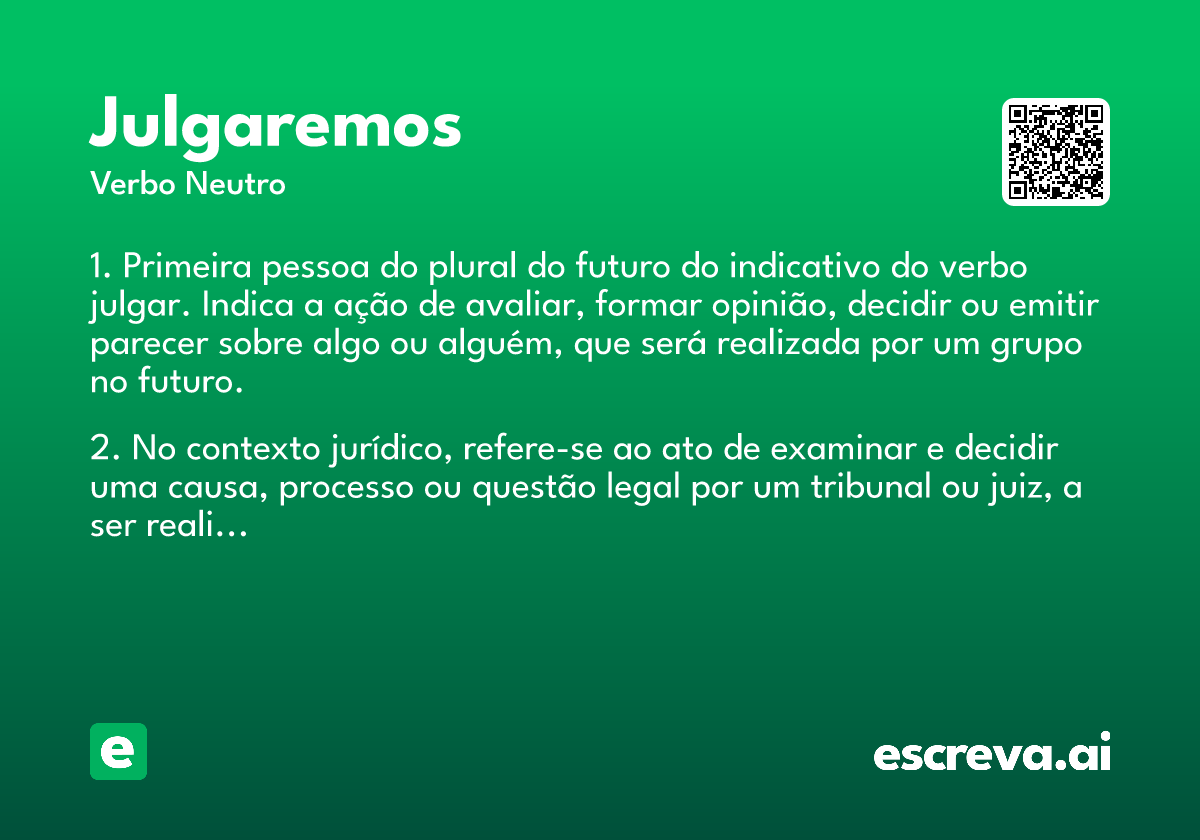 julgaremos