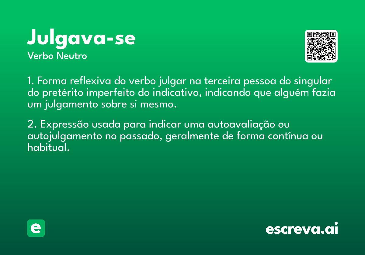 julgava-se