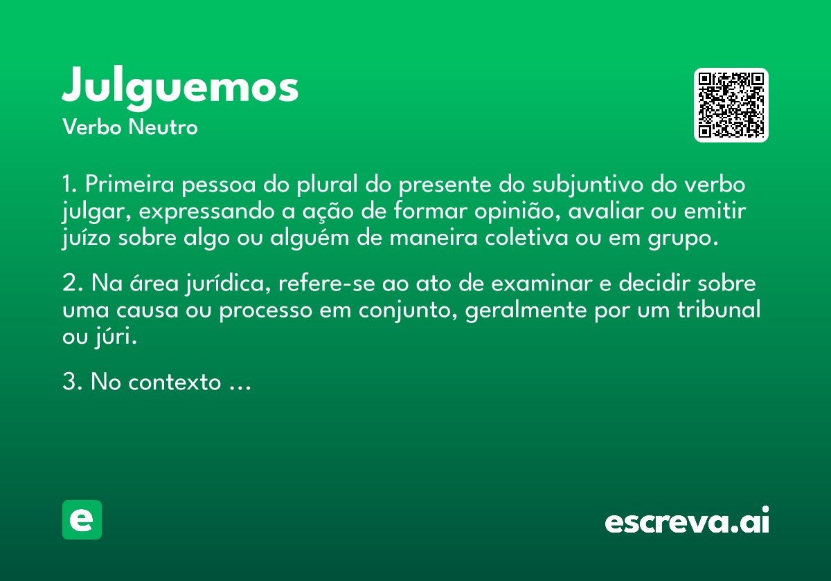 julguemos