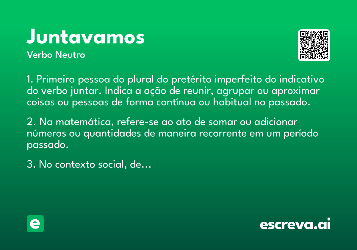 juntavamos