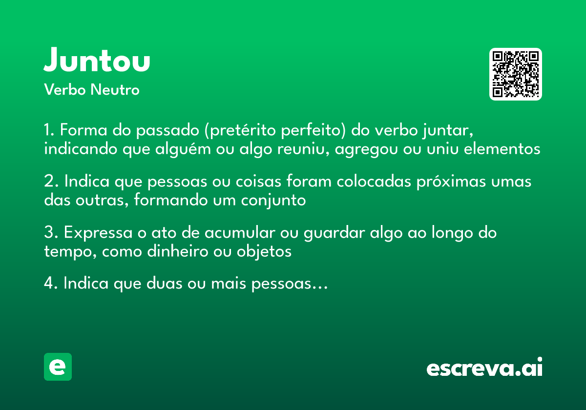 juntou