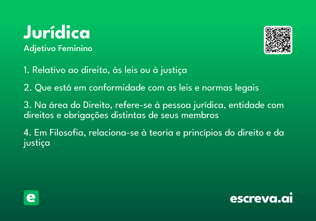 jurídica