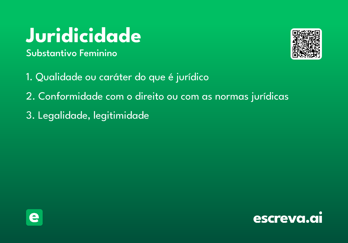 juridicidade