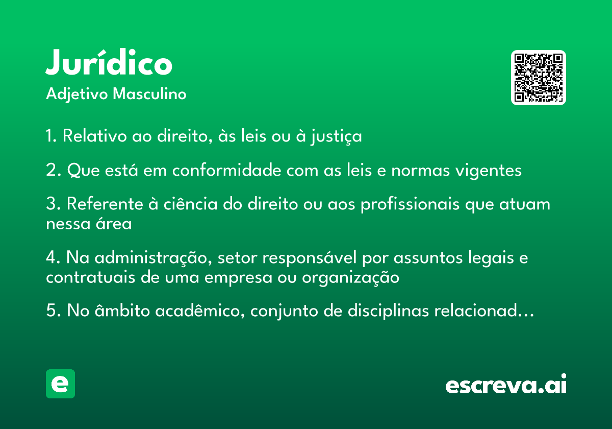jurídico