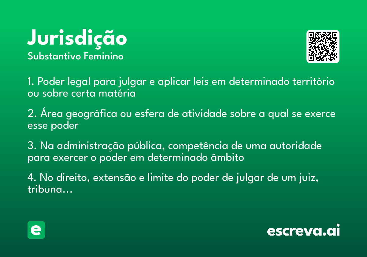 jurisdição