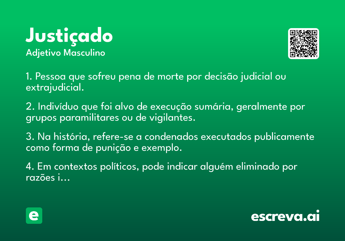 justiçado