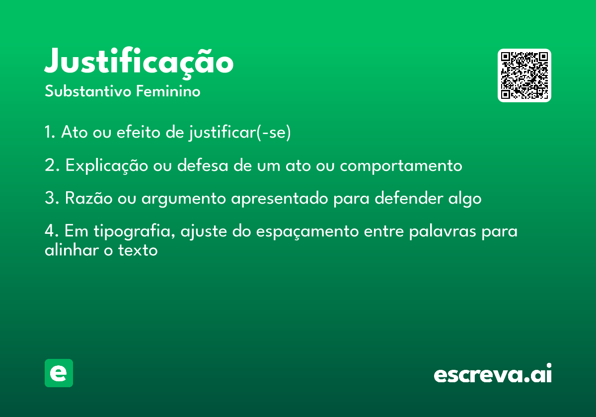 justificação