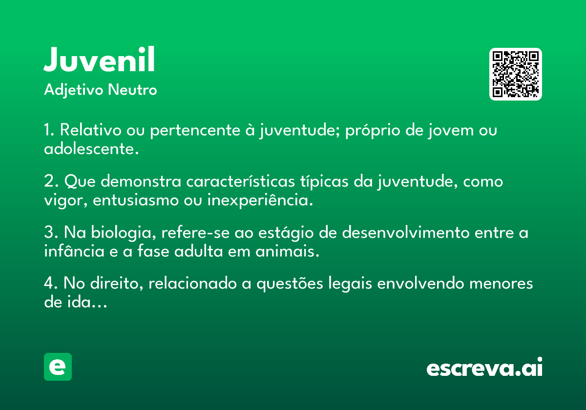 juvenil