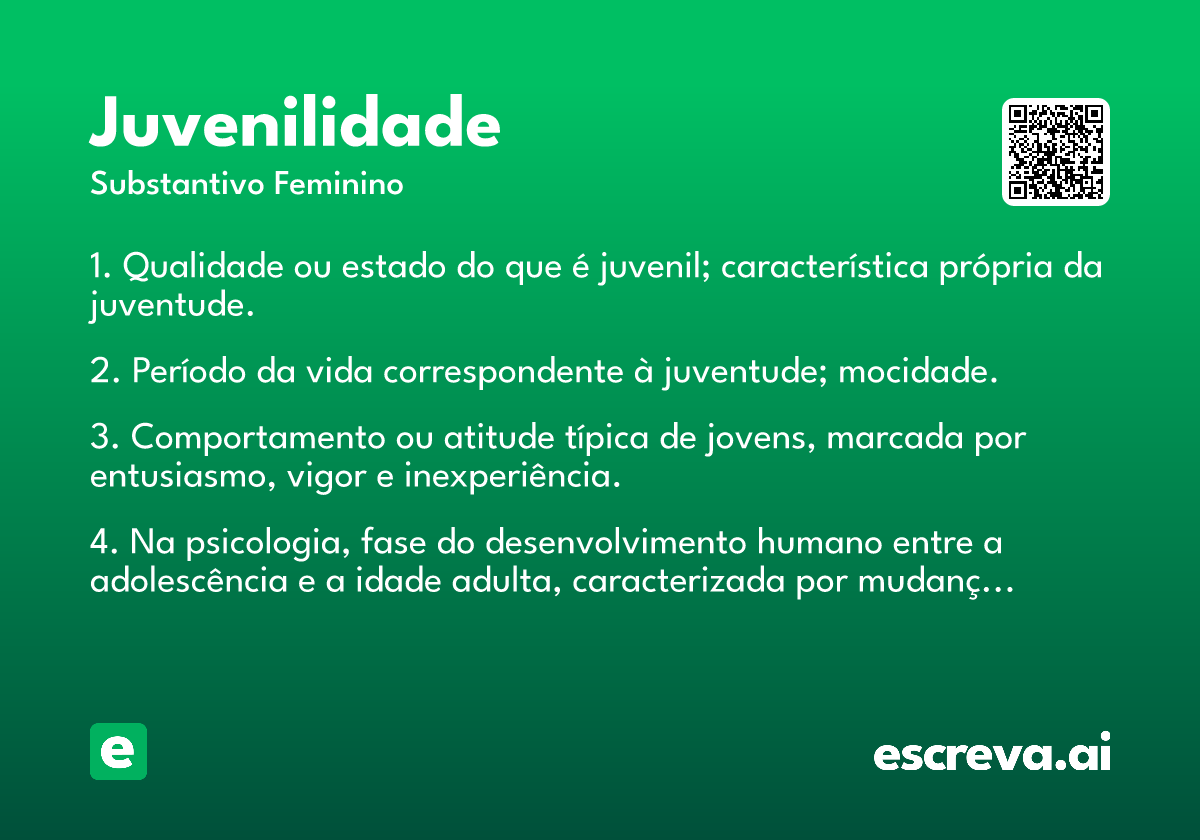 juvenilidade