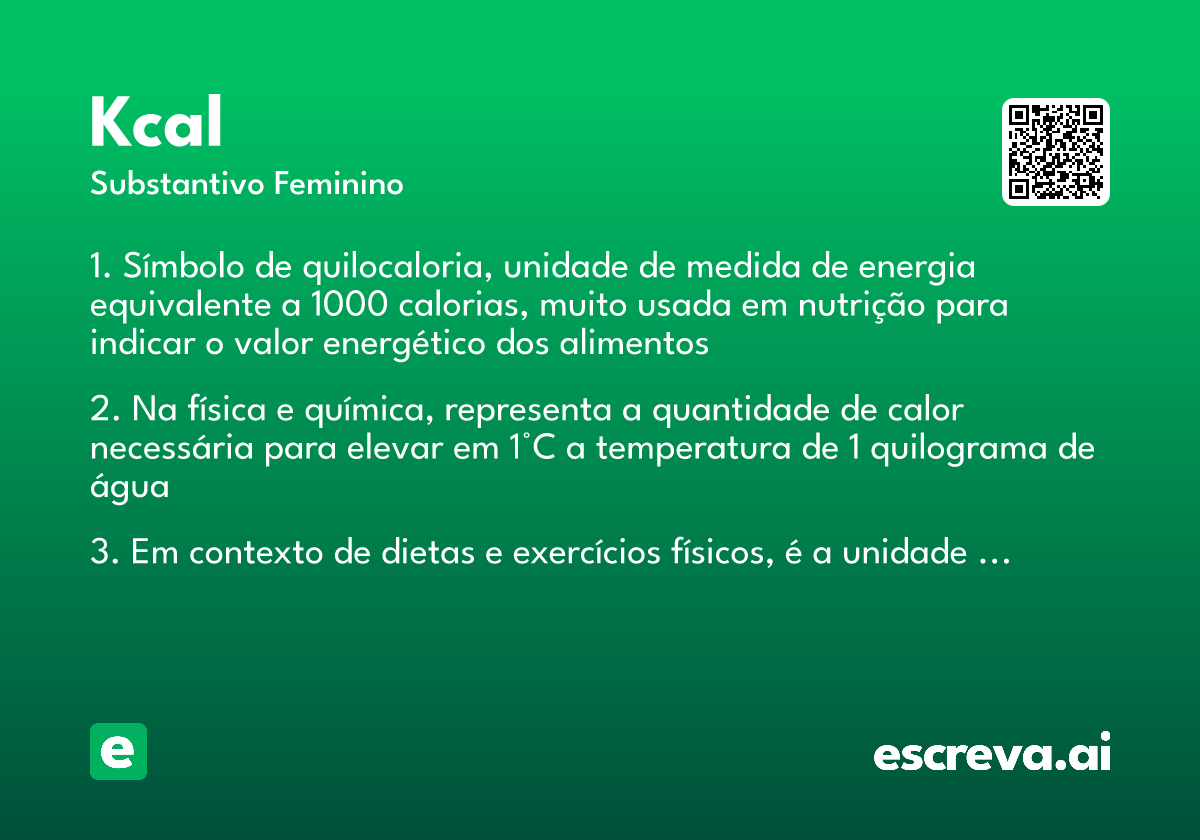 kcal