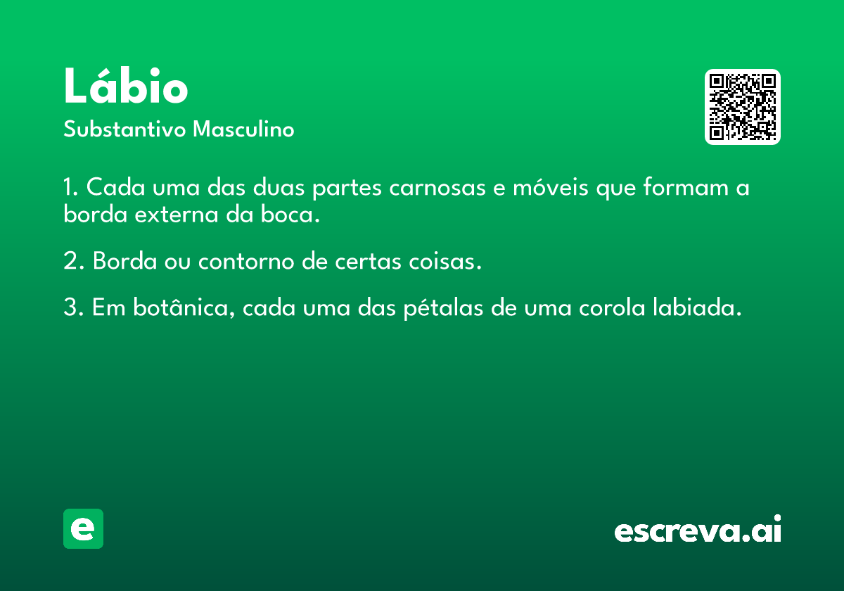 lábio