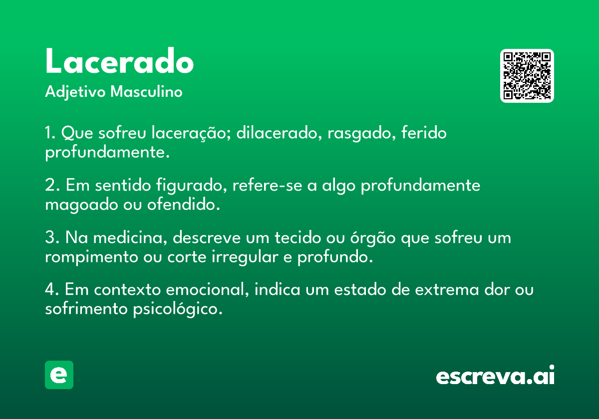 lacerado