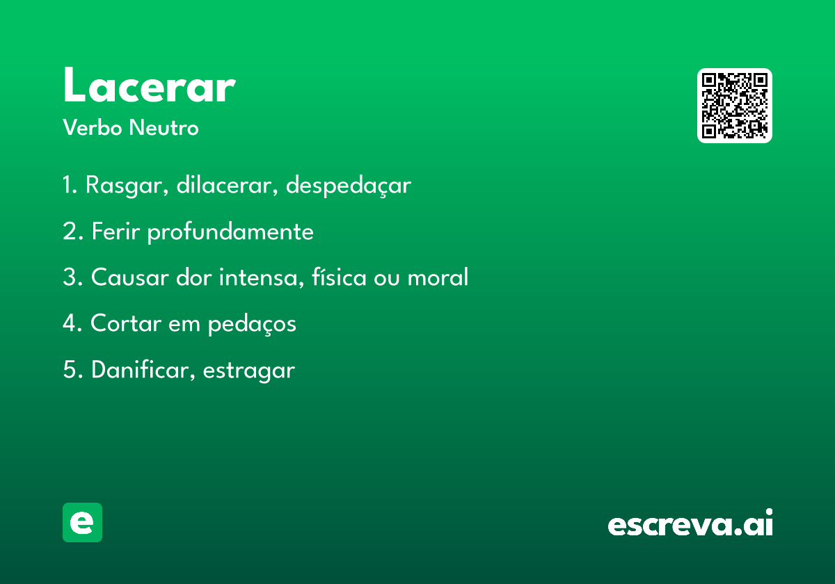 lacerar