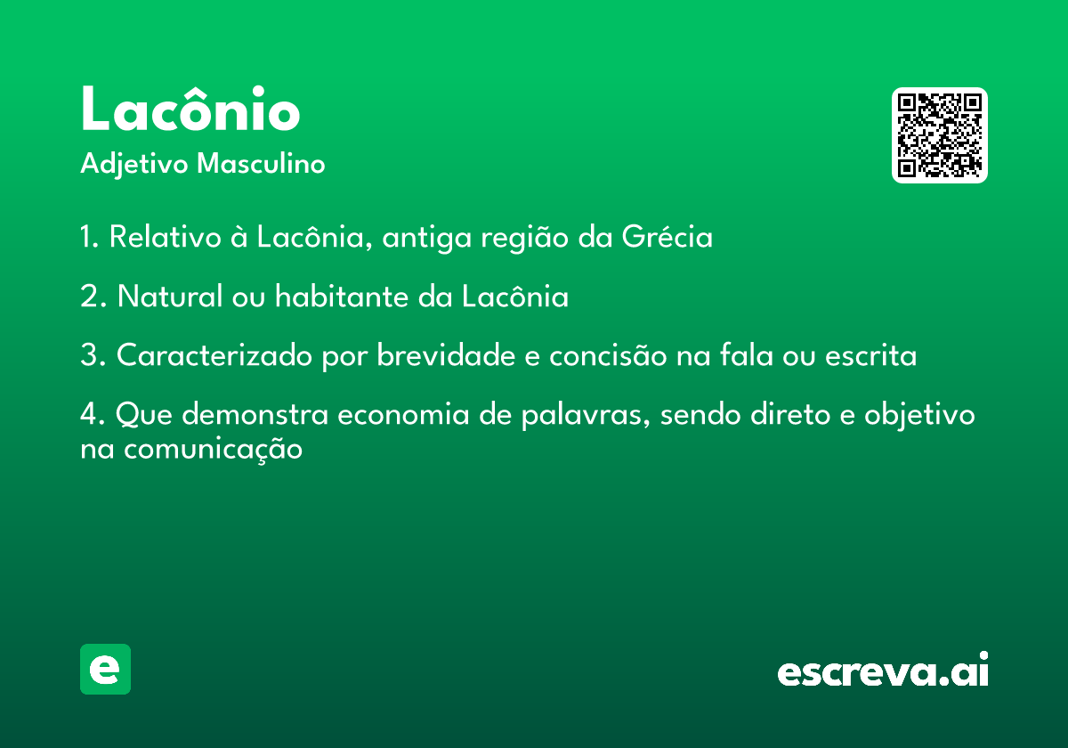 lacônio