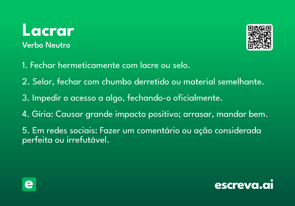 lacrar