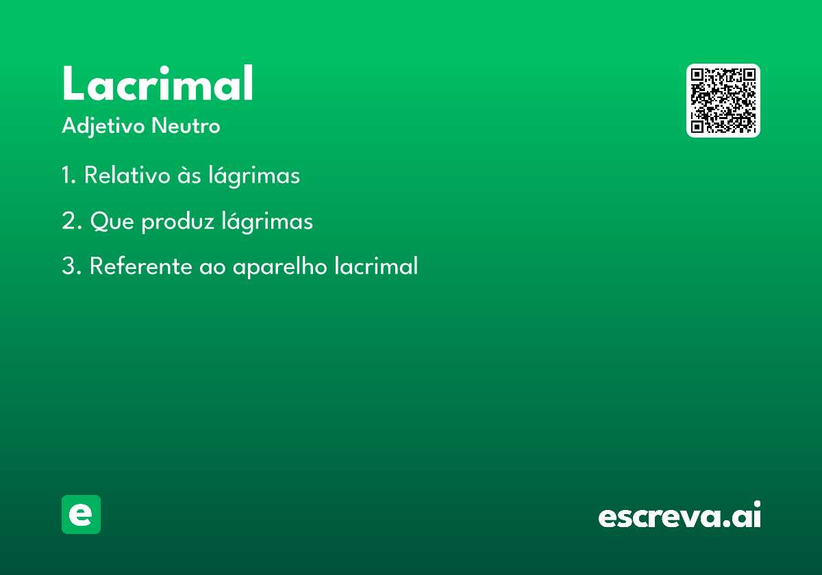 lacrimal
