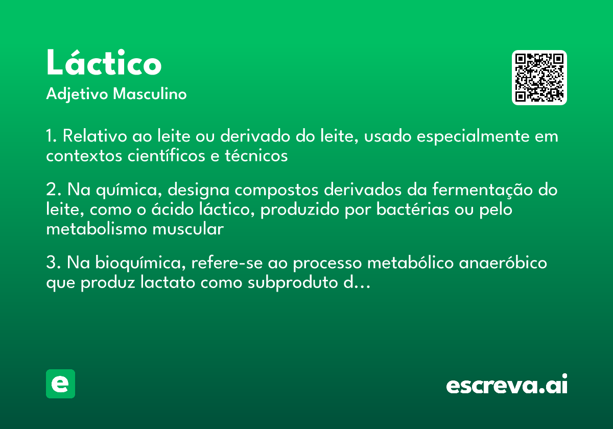láctico