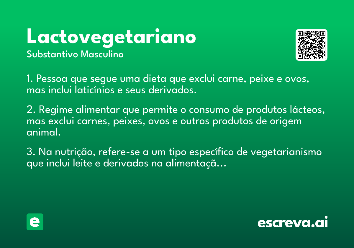 lactovegetariano