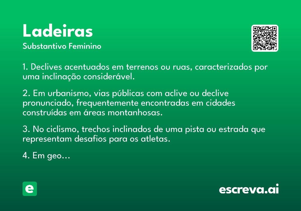 ladeiras