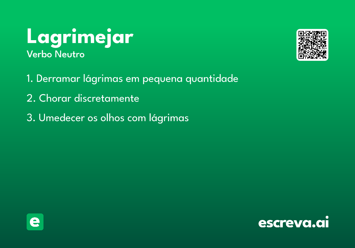 lagrimejar