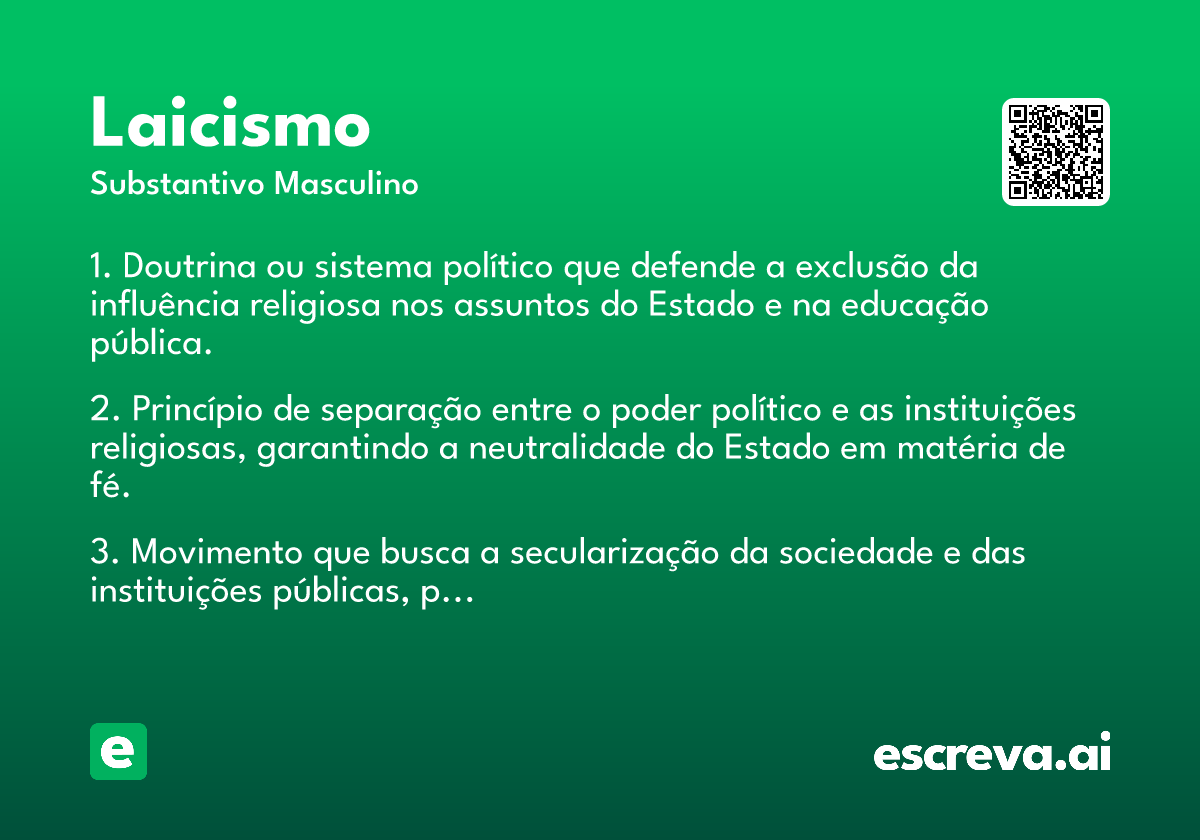 laicismo