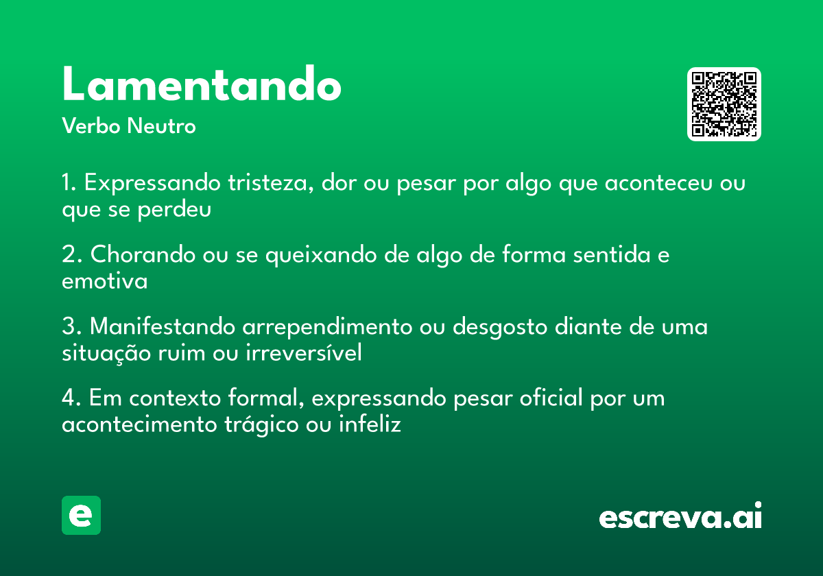 lamentando