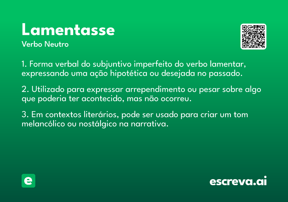 lamentasse