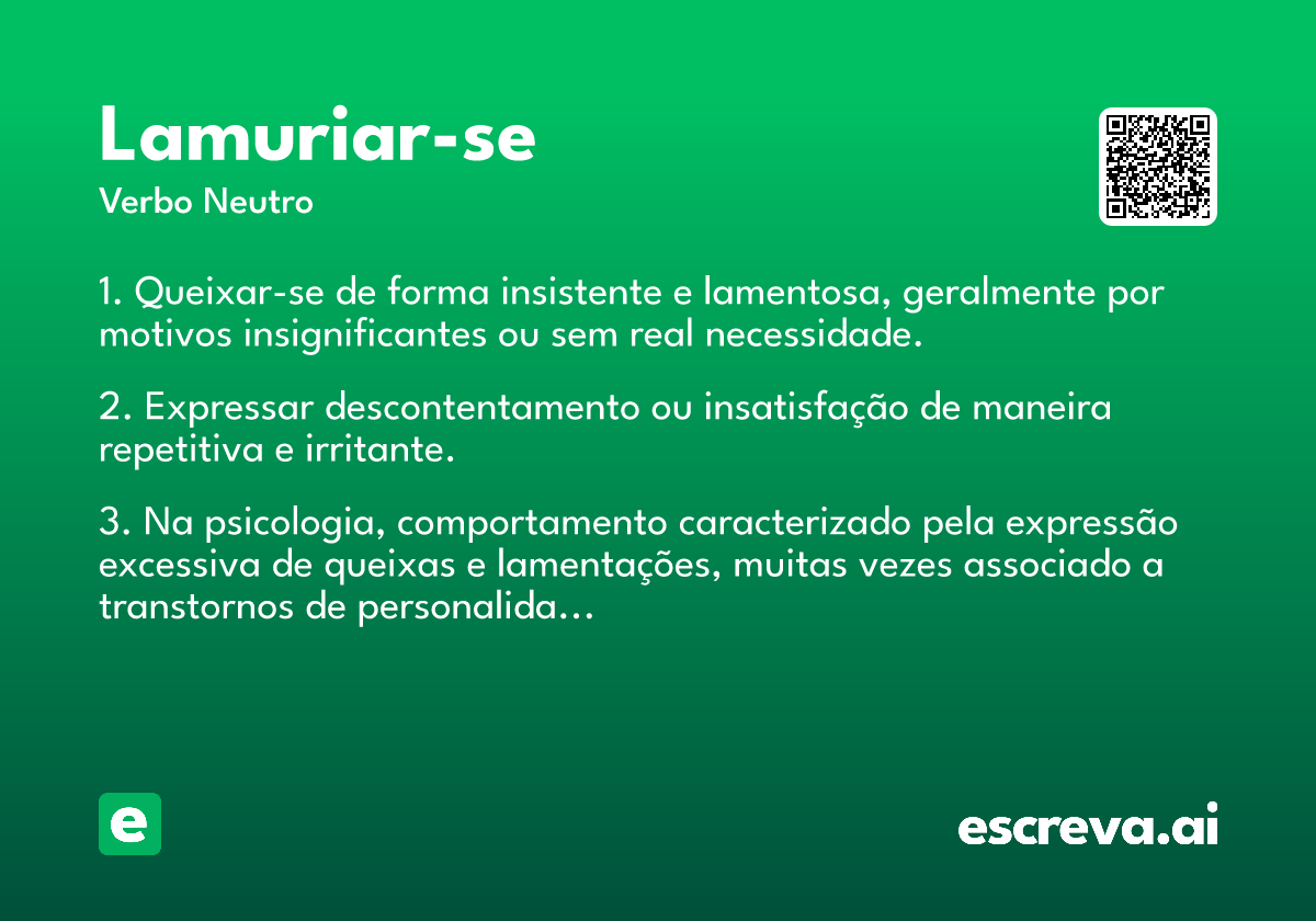 lamuriar-se