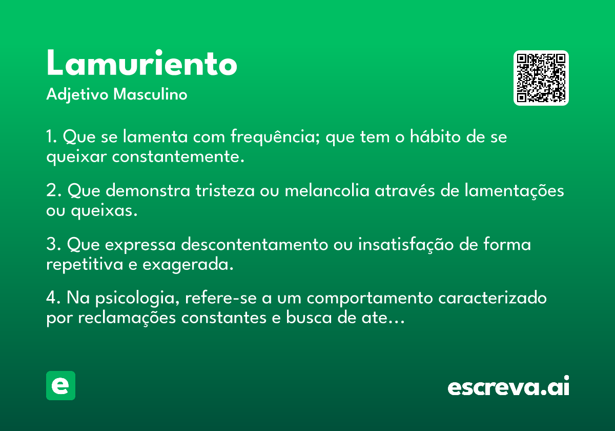 lamuriento