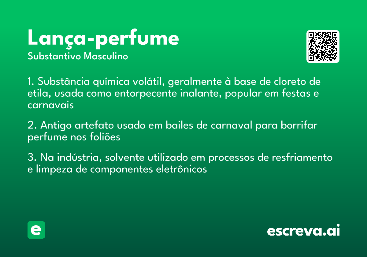 lança-perfume