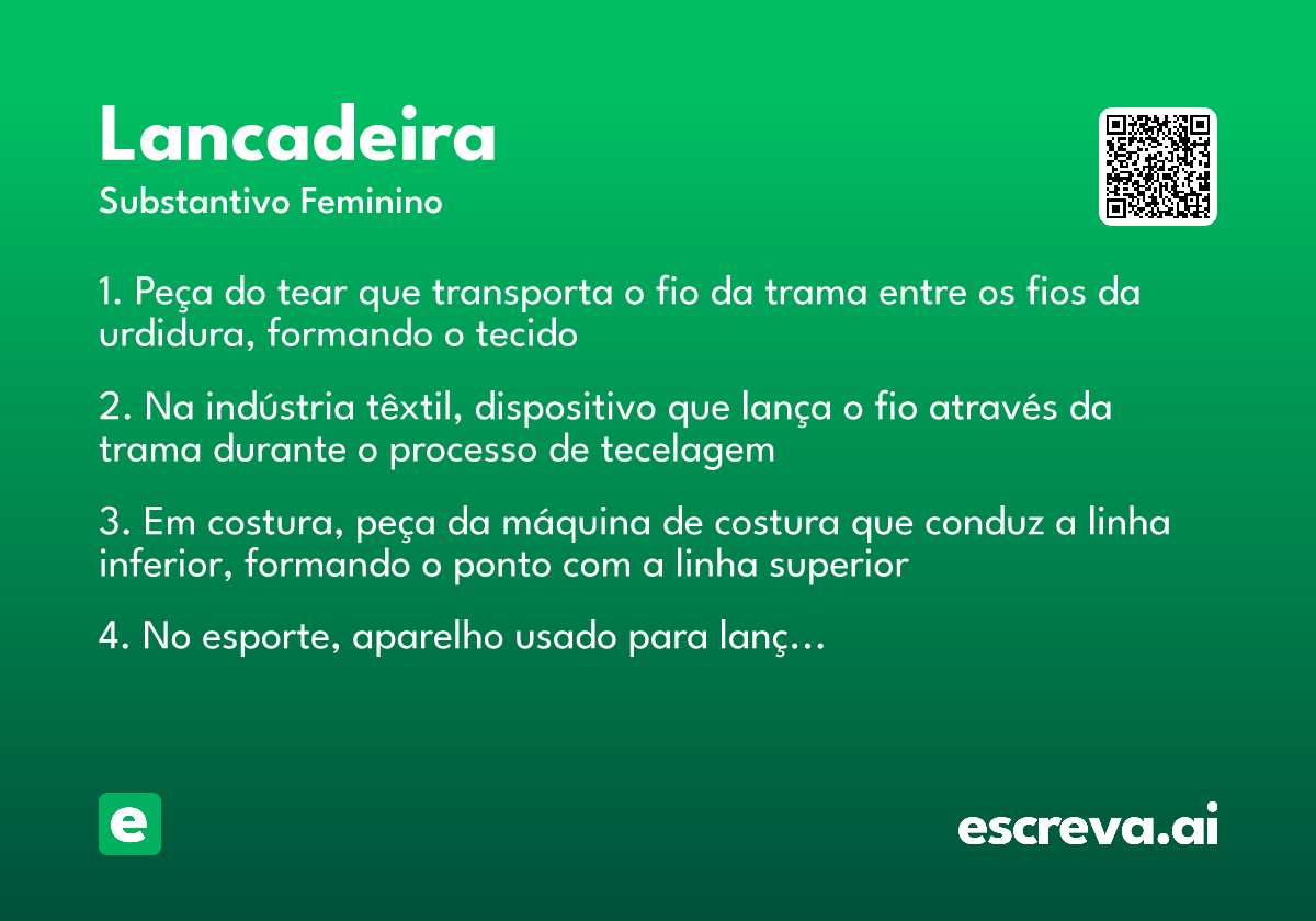 lancadeira
