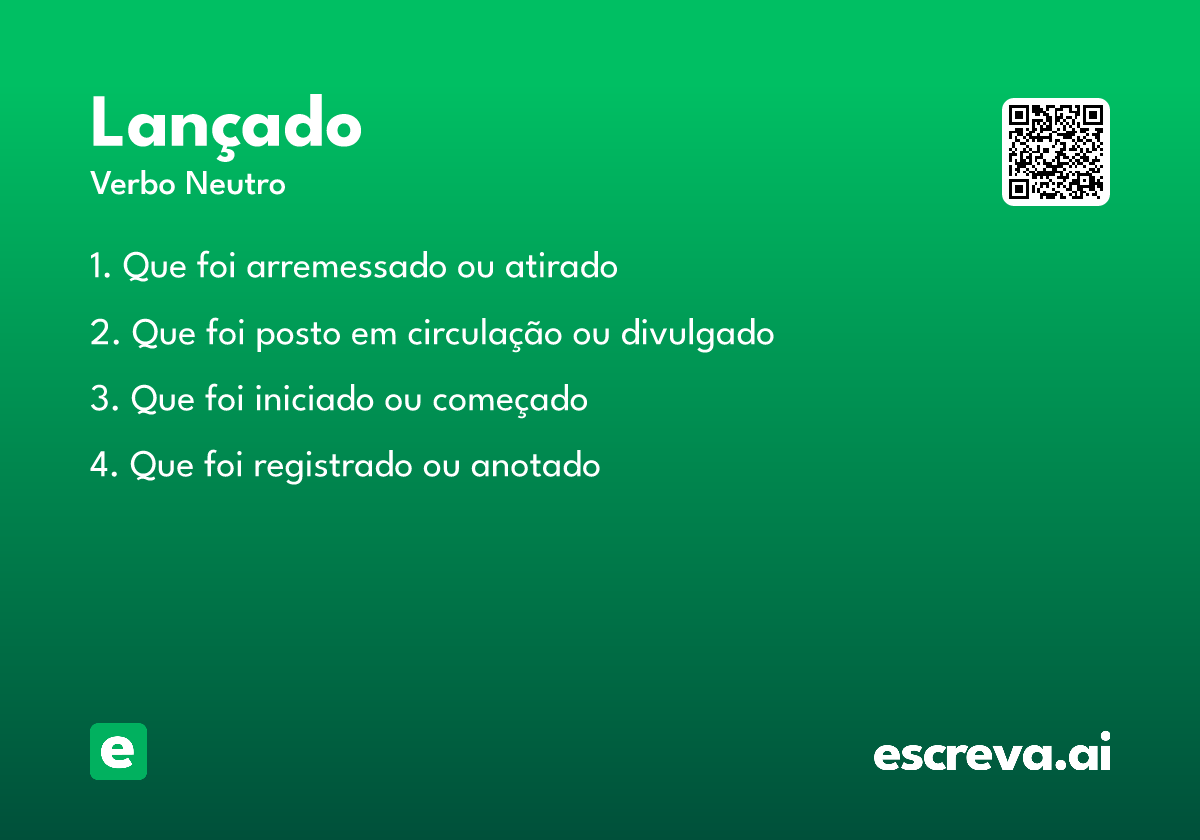 lançado
