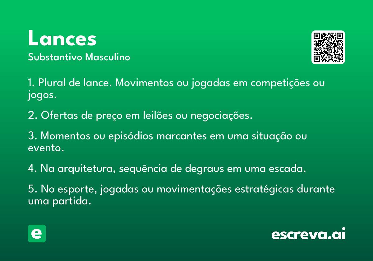 lances